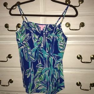Lilly Pulitzer XS silk top